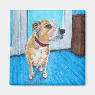 Gelbhund Magnet