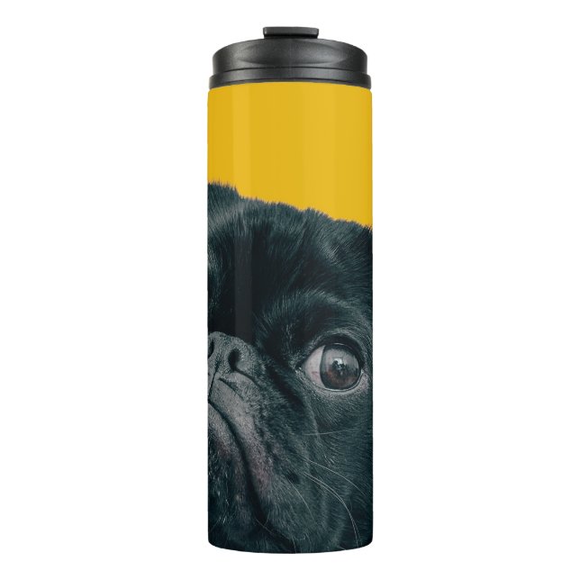Gelbhund Thermosbecher (Vorderseite)