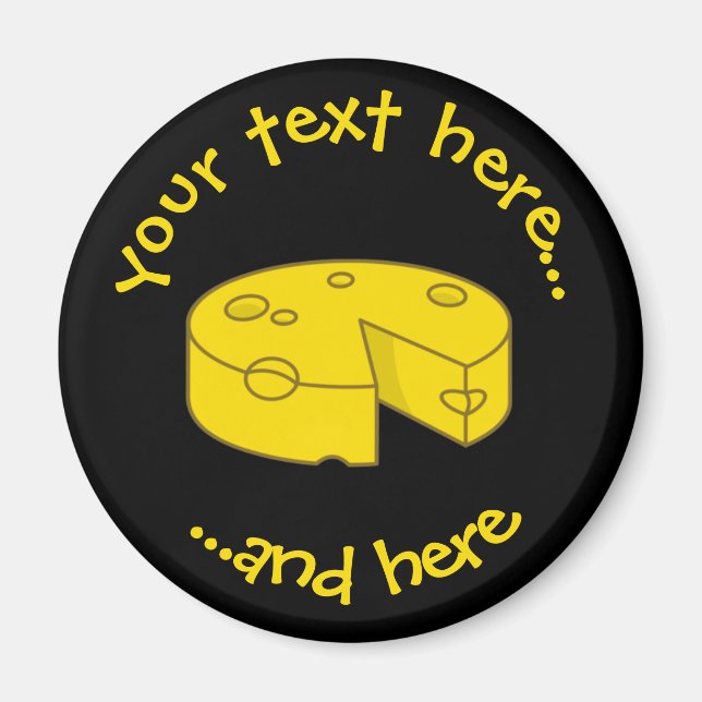 Gelbkäse Magnet (Vorne)