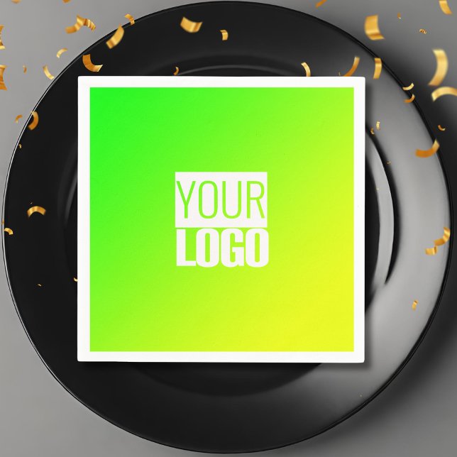 gelblicher Gradient - Ihr Logo Serviette (Von Creator hochgeladen)