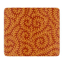 Gelbliches Blattrebenmuster 