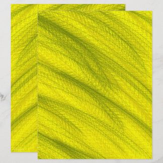 Gelbliches Weizenfeld-Schabblonenpapier 2-seitige