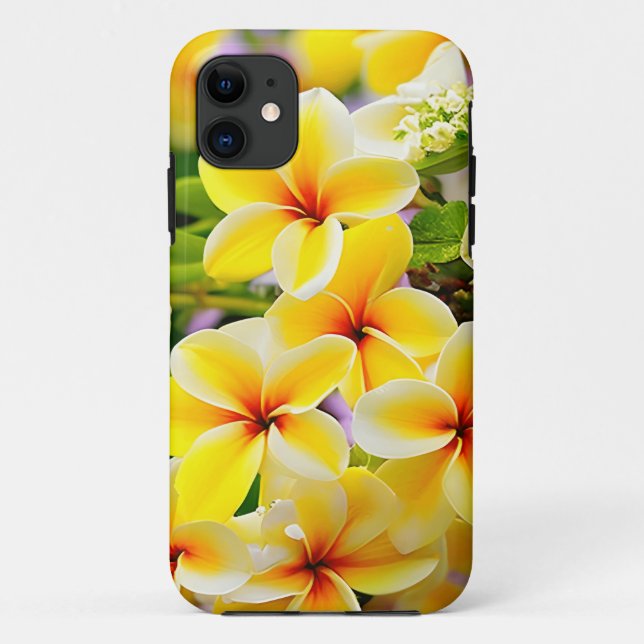 Gelblila-Blume Case-Mate iPhone Hülle (Rückseite)