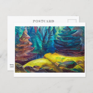 Gelbmoos   Emily Carr   Postkarte