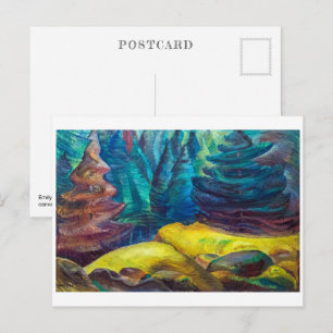 Gelbmoos   Emily Carr   Postkarte