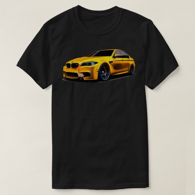 Gelbmückensportwagen T-Shirt (Design vorne)