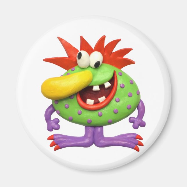 Gelbnase-Monster Magnet (Vorne)