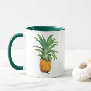 Gelborange-Grüne Ananas Tasse