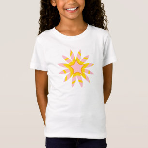 Gelborange Rosa Blume (#1 & #2) T - Shirt