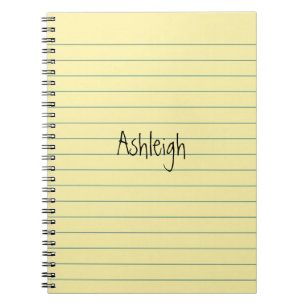 Gelbpapier Notizblock