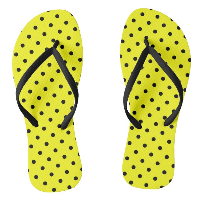 Gelbpolster Punkt Flip Flops (Fußbett)