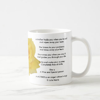Gelbrosa Kaffeetasse
