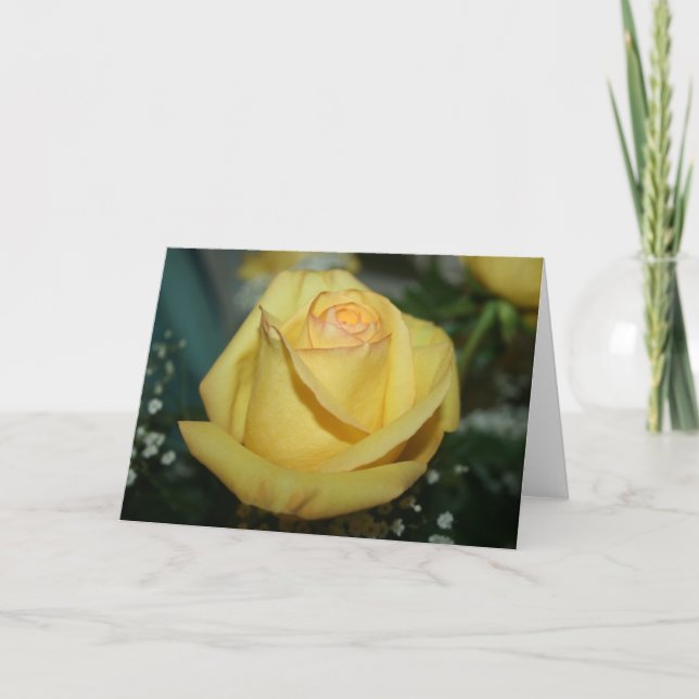 GELBROSENOTE KARTEN (Vorderseite)