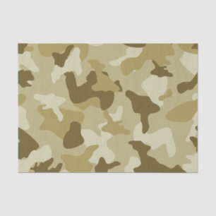 Gelbsandmuster Camouflage Tarnmuster Seidenpapier
