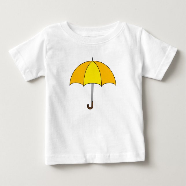 Gelbschirm Baby T-shirt (Vorderseite)