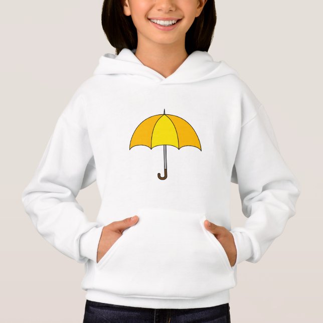 Gelbschirm Hoodie (Vorderseite)