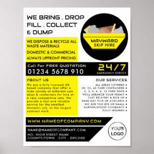 Gelbschwanz-Skip, Skip/Dumpster Poster