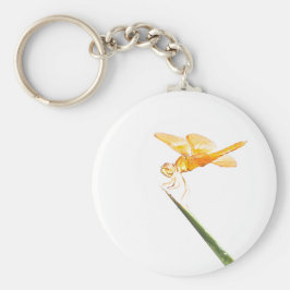 Gelbschwingendrachenfliege Schlüsselanhänger