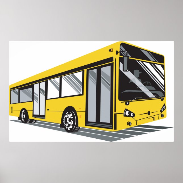 Gelbstädter Bus Poster (Vorne)