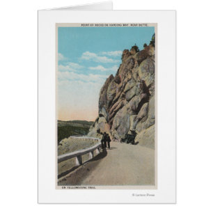 Gelbstein, Sportler, Altes Auto, in der Nähe