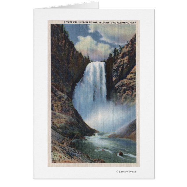 Gelbstein, Wasserfälle von unten (Vorne)