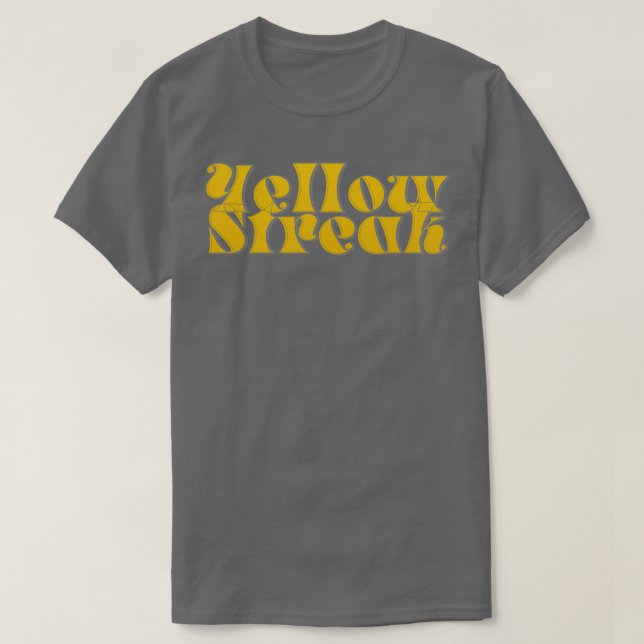 Gelbstreifen T-Shirt (Design vorne)