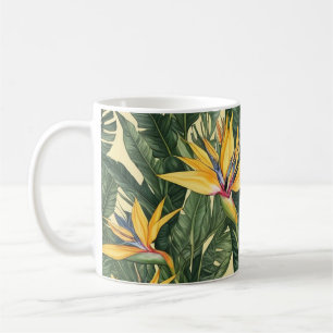 Gelbvogel der Paradischen Blume Kaffeetasse