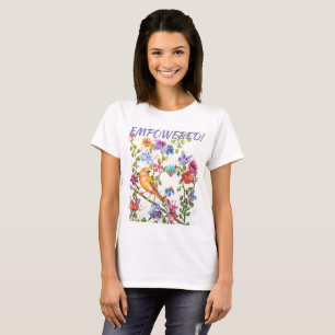 GELBVT-BLUME MIT WHIMSICAL WATERCOLOR T-Shirt