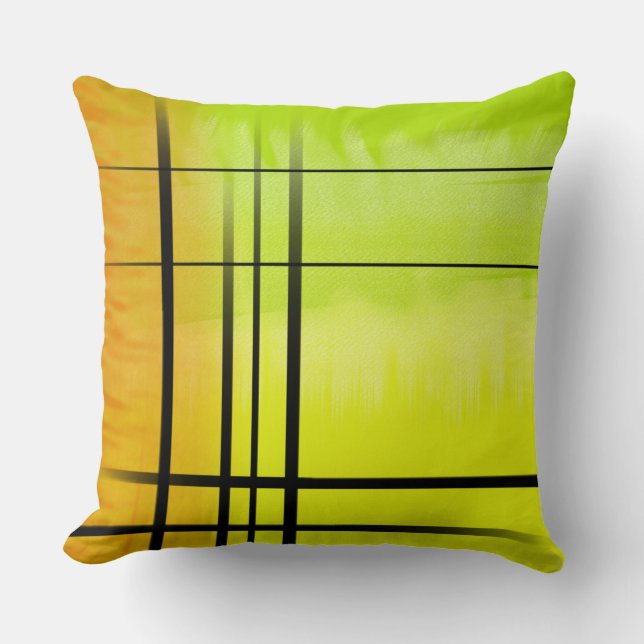Gelbwärme Pillow Orange Kissen (Vorderseite)