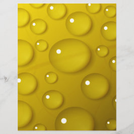 Gelbwassertropfen Hintergrund