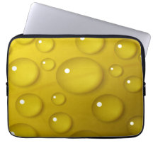 Gelbwassertropfen Hintergrund