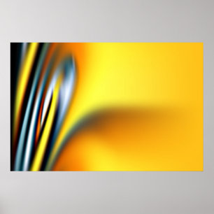 Gelbwelle Poster