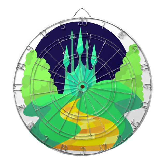 Gelbziegelstraße Dartscheibe (vorne)