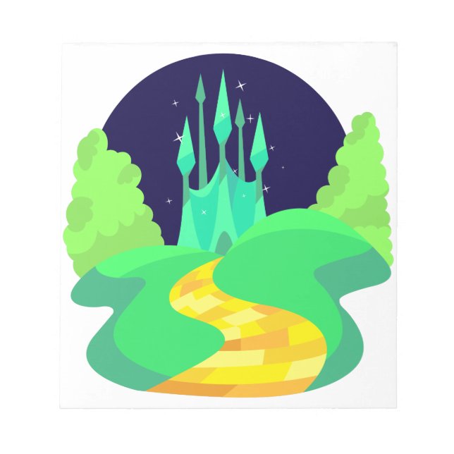 Gelbziegelstraße Notizblock (Vorderseite)