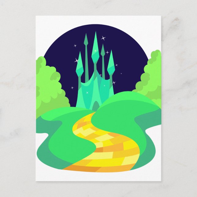 Gelbziegelstraße Postkarte (Vorderseite)