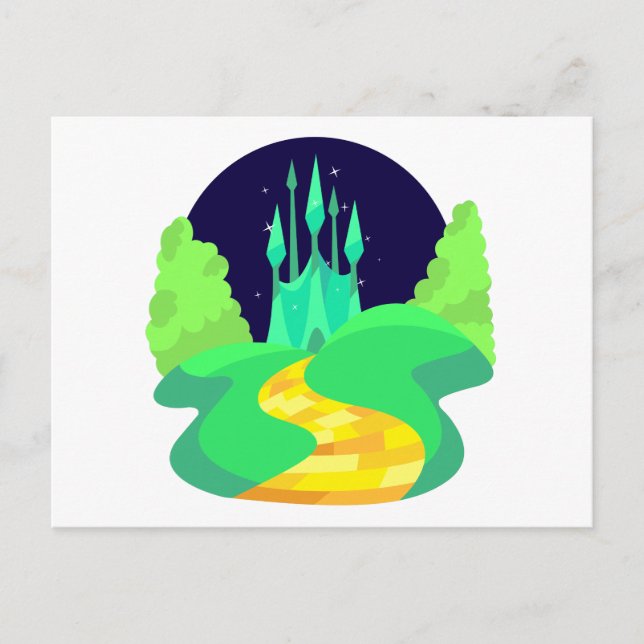 Gelbziegelstraße Postkarte (Vorderseite)