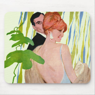 Geld auf ihrem Verstand Mousepad