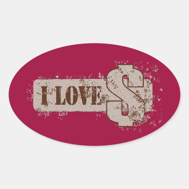 Geld - Aufkleber (Vorderseite)