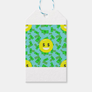 Geld-augen-Emoji Geschenkanhänger