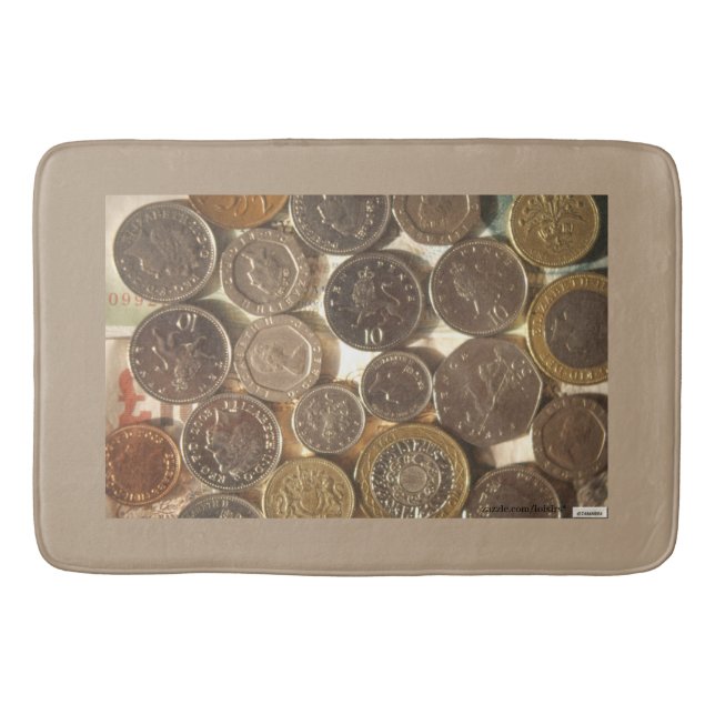 Geld Badematte (Vorderseite)