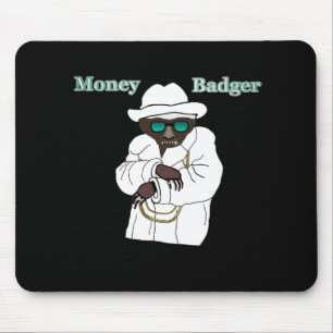 Geld-Dachs Mousepad