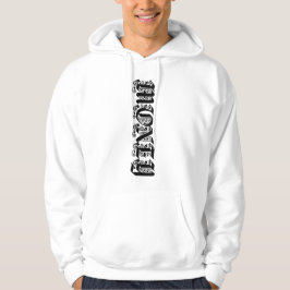 Geld-Gotisch-Fraktur-Typografie Hoodie