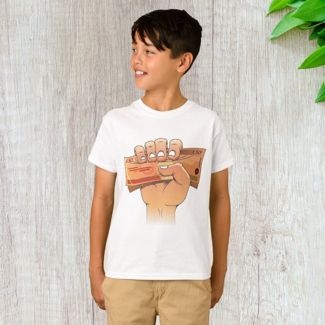 Geld halten T-Shirt (Von Creator hochgeladen)