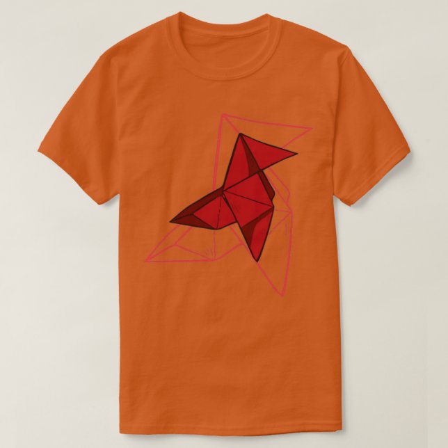 GELD HEIST ORIGAMI BIRD T-Shirt (Design vorne)