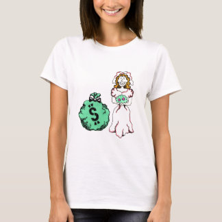 Geld Hungry Bride T-Shirt