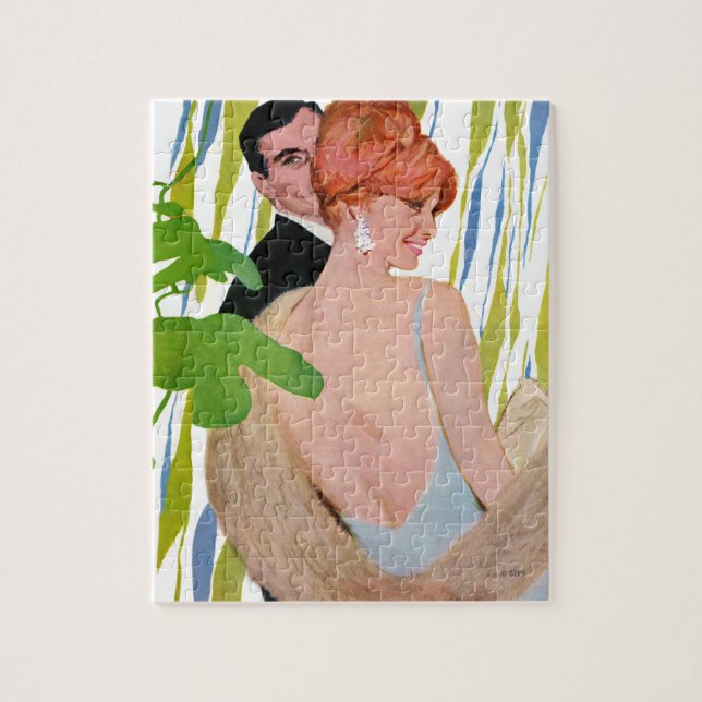 Geld im Kopf Puzzle (Vertikal)