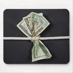 Geld ist knapp mousepad