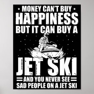 Geld kann keine Glückseligkeit kaufen, aber es kan Poster