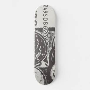 Geld macht die Welt rund Skateboard
