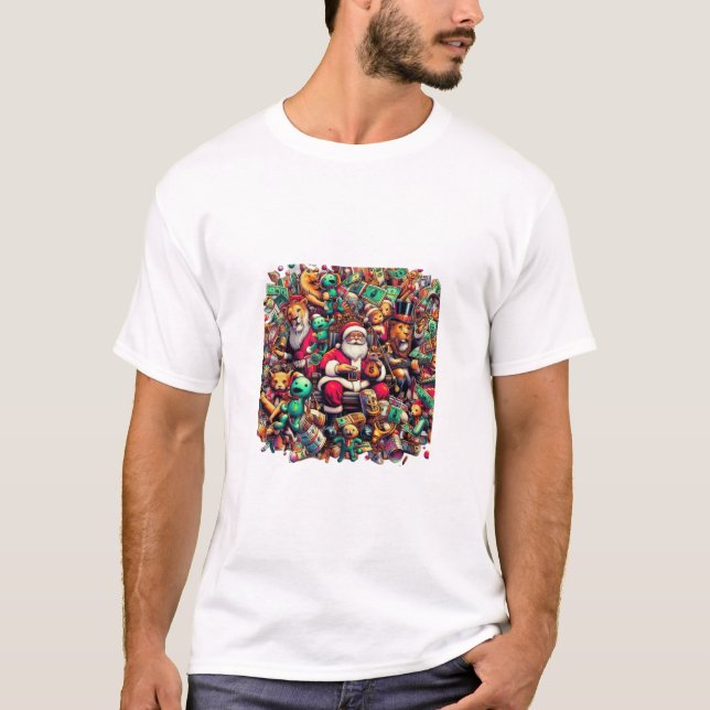 Geld macht Merry T-Shirt (Vorderseite)